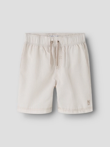 NAME IT Badeshorts i beige
