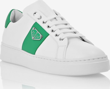 Philipp Plein Sneakers laag in Wit: voorkant
