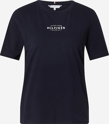 TOMMY HILFIGER T-Shirt in Blau: predná strana