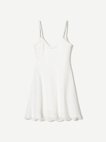 Bershka Jumpsuit in White