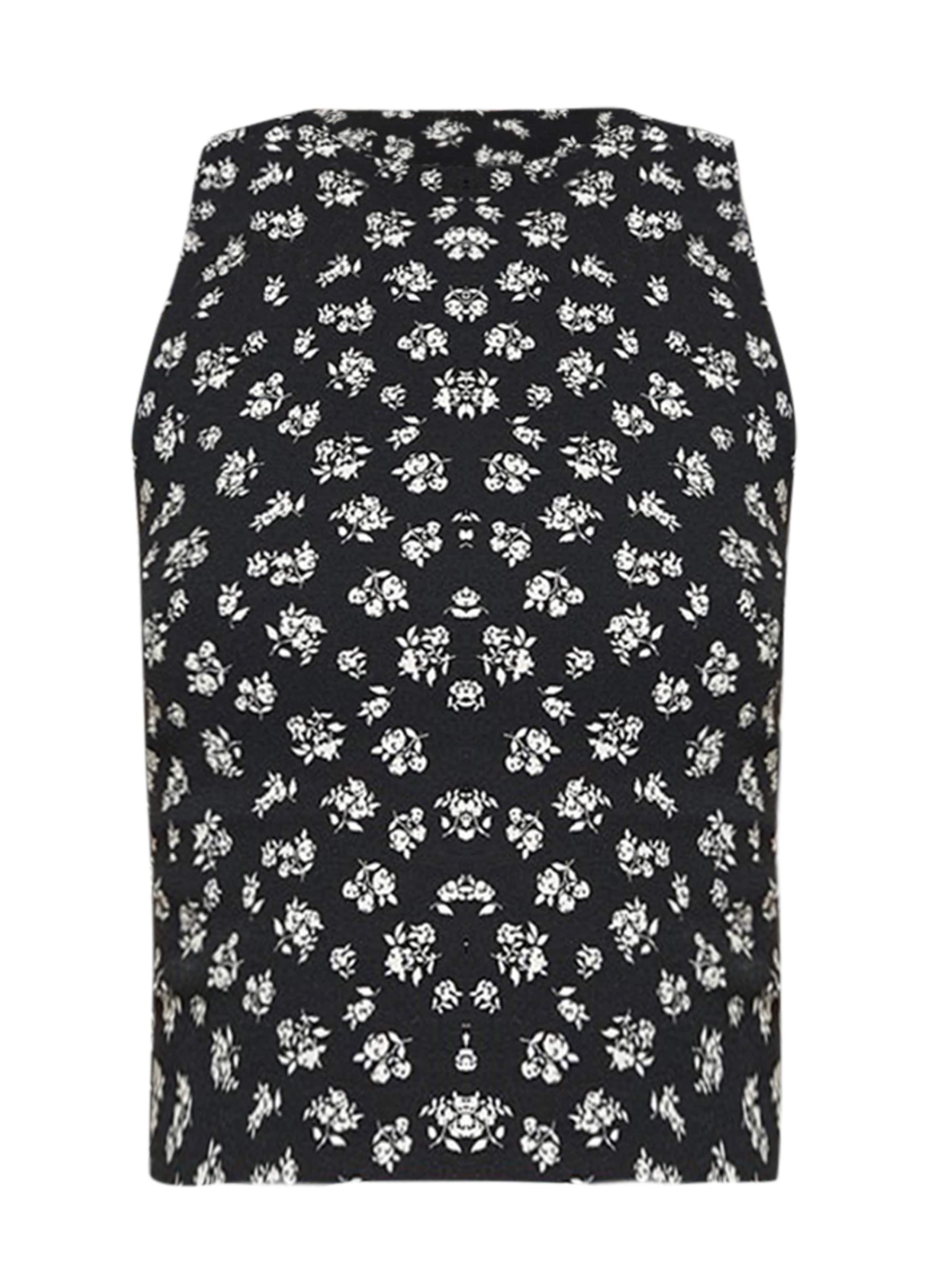 No Matter What Top in Schwarz: Vorderseite