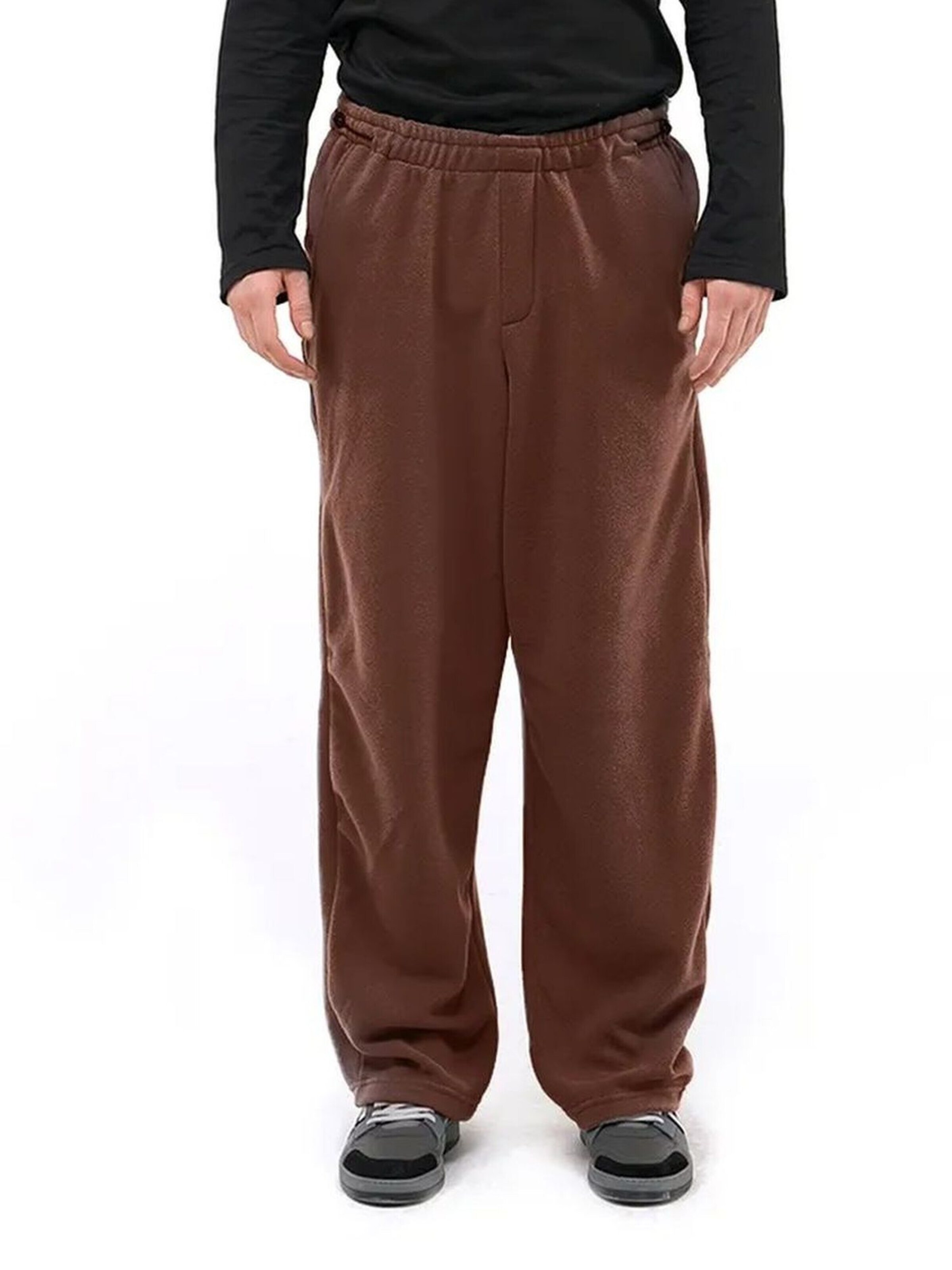 Pantaloni 'Hose' di Giesto in marrone: frontale