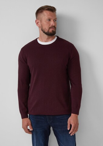 Pull-over s.Oliver en rouge : devant