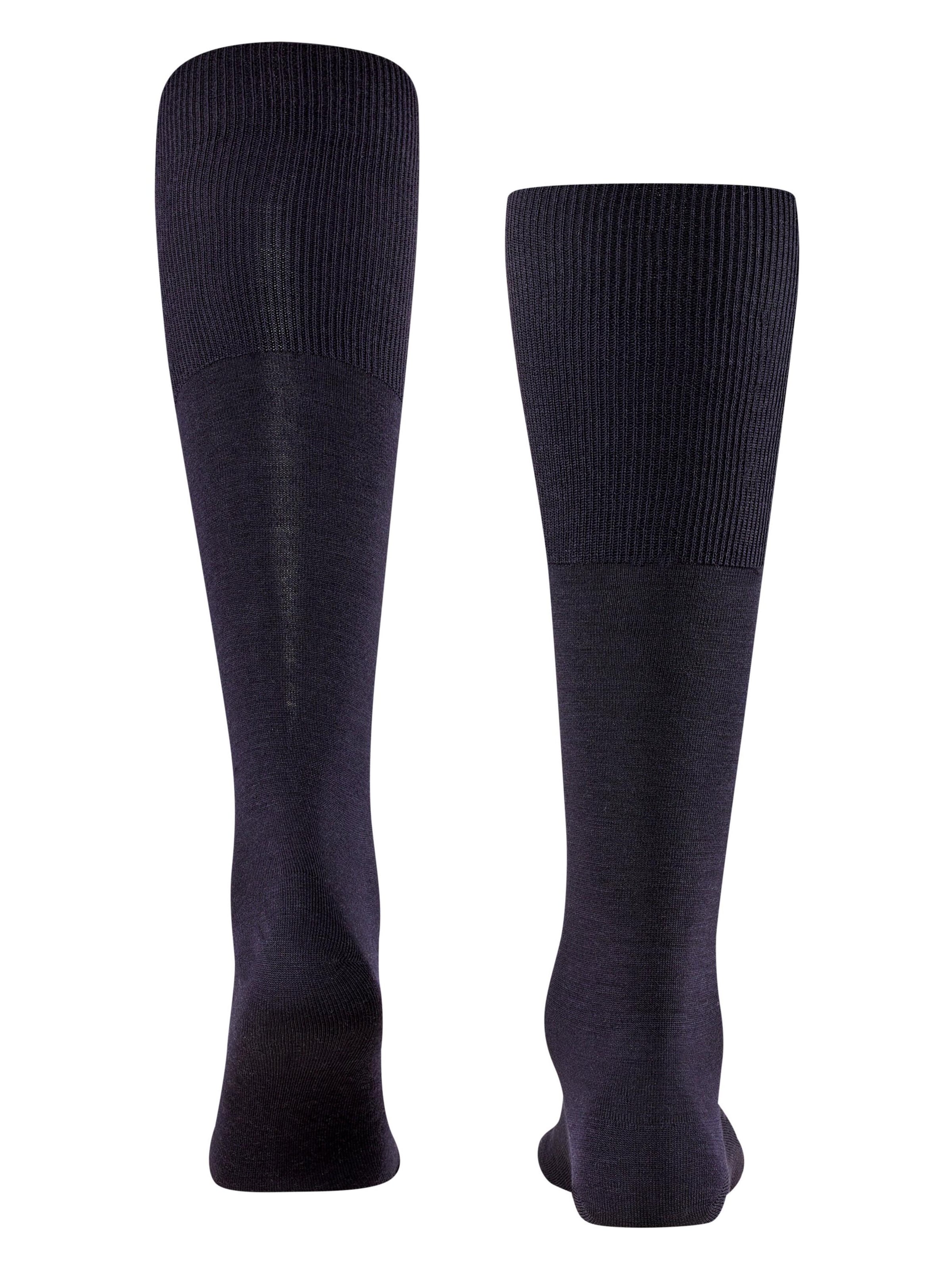 FALKE Knee High Socks 'Airport' in Blue