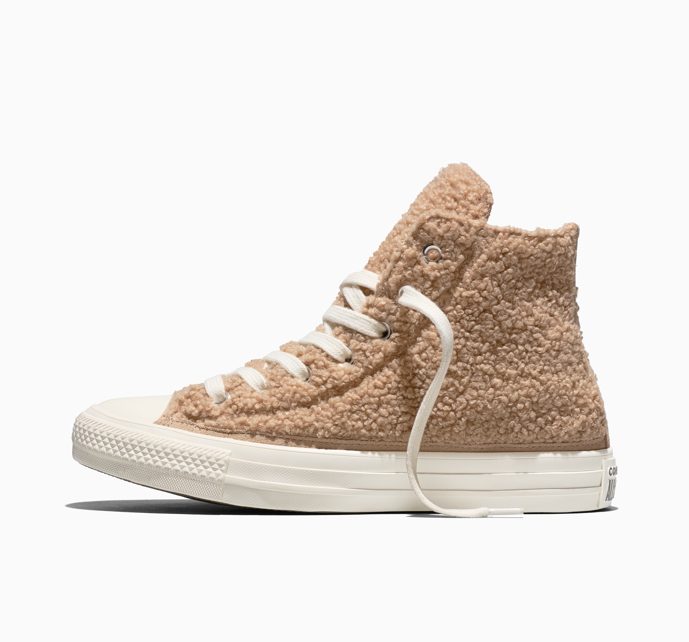CONVERSE Kõrged ketsid 'Chuck Taylor All Star', värv beež: eest vaates