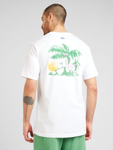 ADIDAS ORIGINALS T-Shirt 'OLL' in Weiß: predná strana