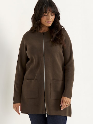 Cellbes of Sweden Strickjacke in Braun