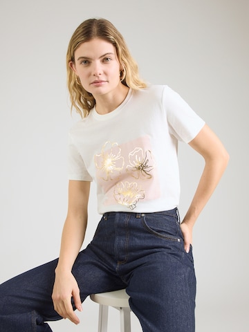 ONLY Тениска 'ONLKITA' в бяло: отпред