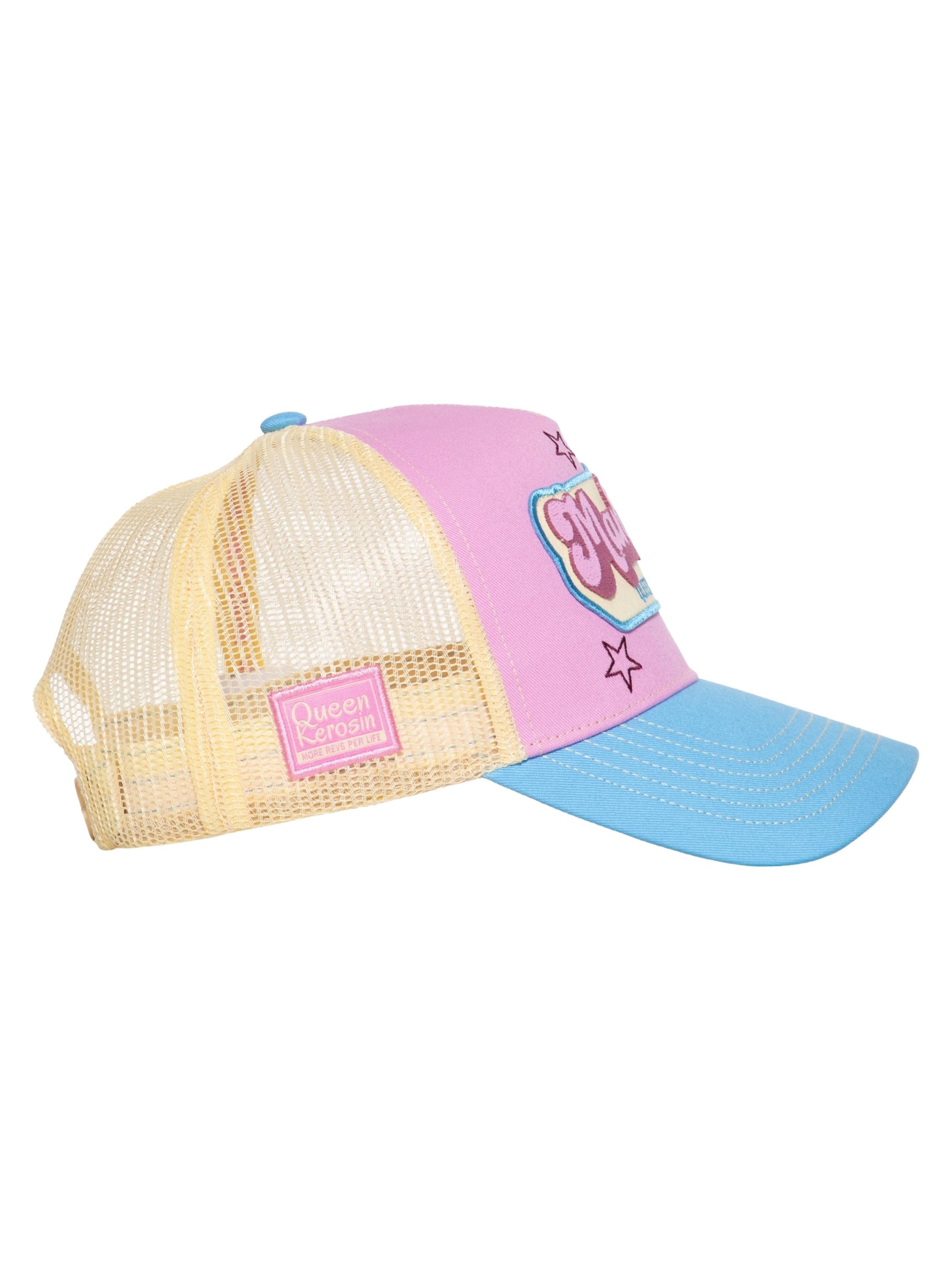 Queen Kerosin Cap 'Man Eater' in Pink