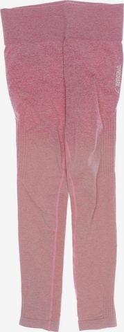 GYMSHARK Pants in S in Pink: front