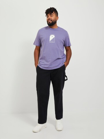 Jack & Jones Plus Shirt 'DESTINY' in Purple