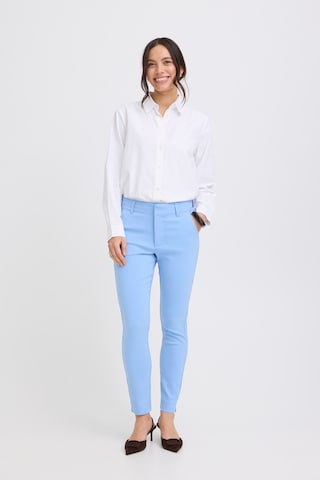 b.young Slimfit Spodnie 'BYDixi' w kolorze niebieski