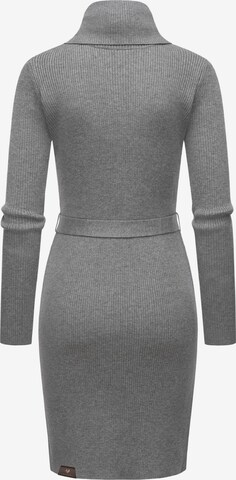 Ragwear Knitted dress 'Miyya' in Grey