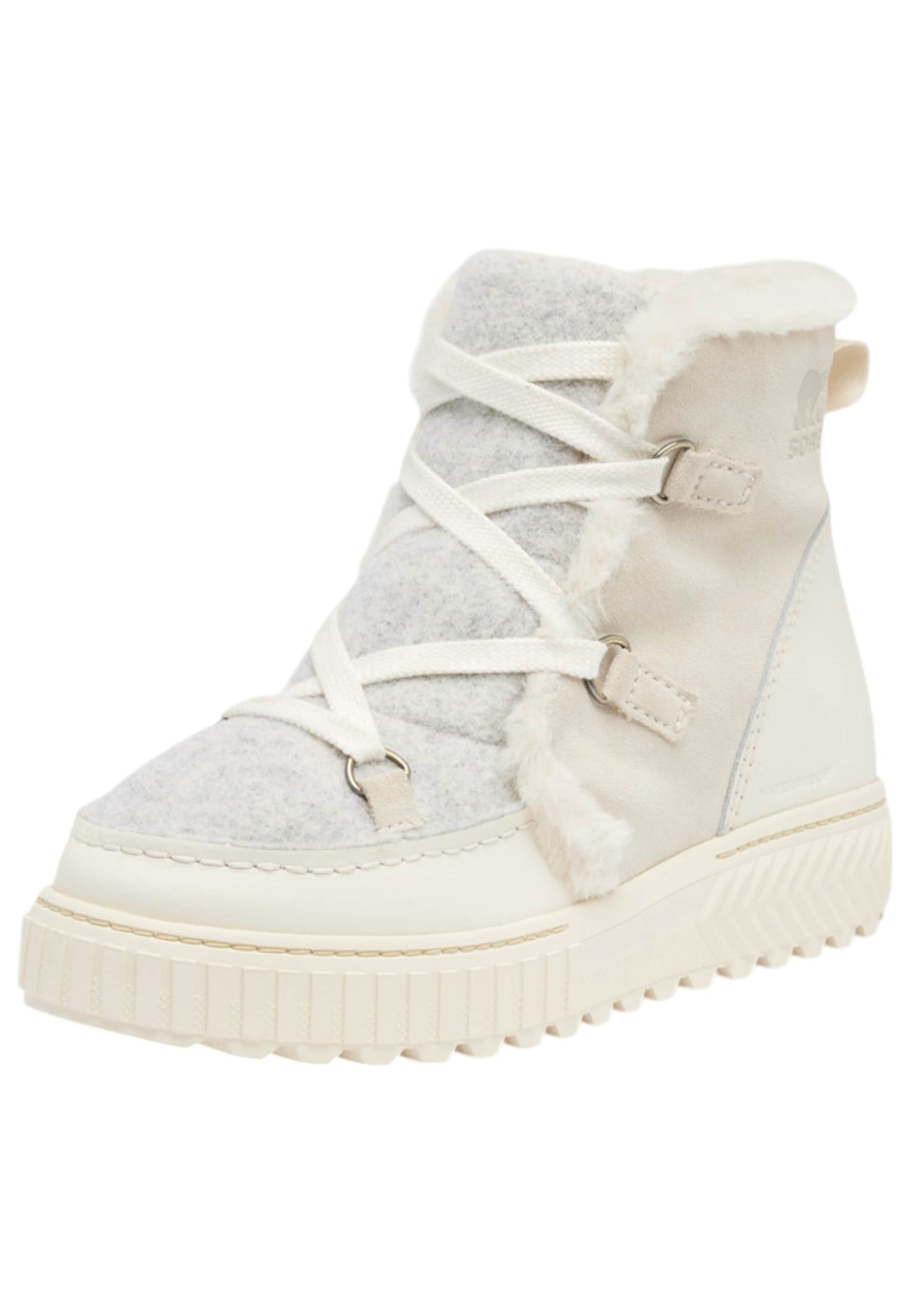 SOREL Snow boots 'Ona Ave Alpine' in White: front