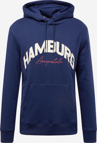 AÉROPOSTALE - Sudadera 'HAMBURG' en azul: frente