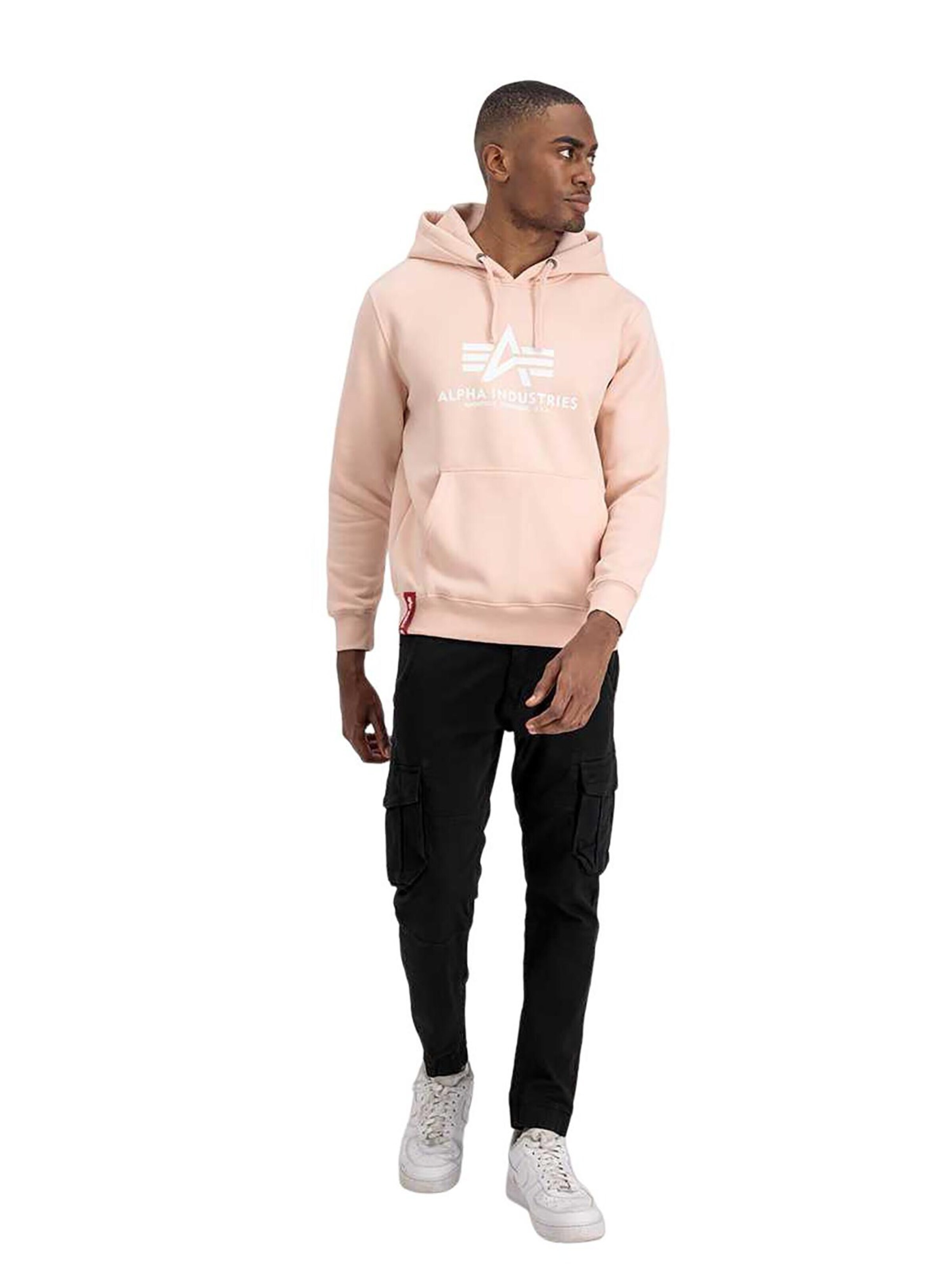 ALPHA INDUSTRIES Sweatshirt 'Basic' in Orange
