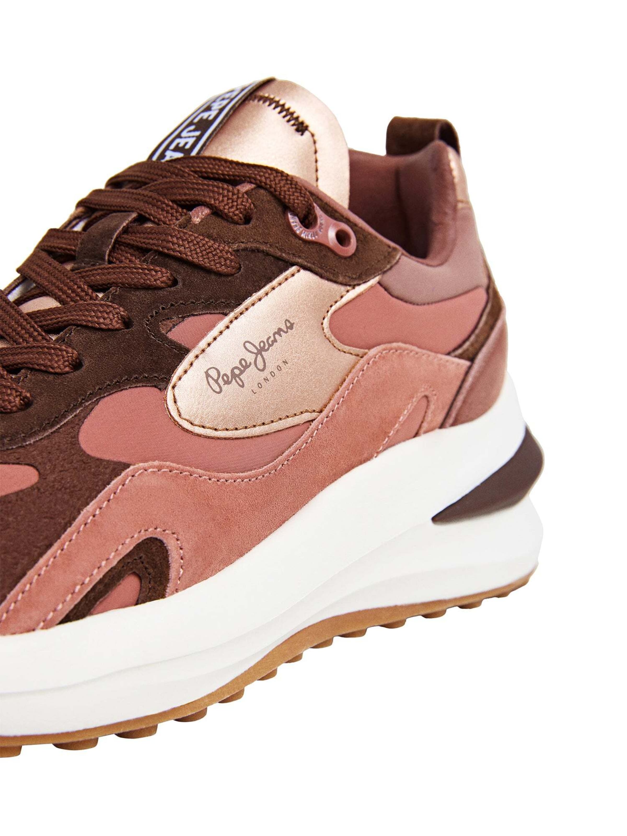 Pepe Jeans Platform trainers 'WINSLOW FUN W' in Orange