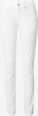 QS Slimfit Jeans i hvid: forside