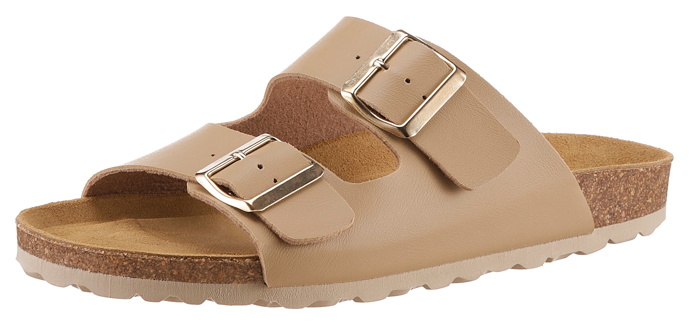 CITY WALK Mules in Beige: front