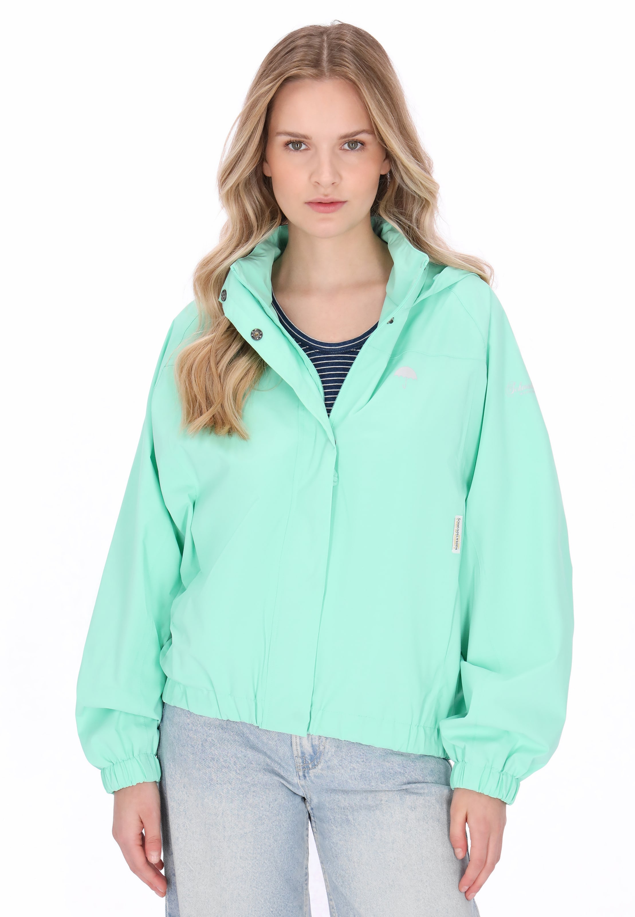 Schmuddelwedda - Casaco funcionais em verde: frente