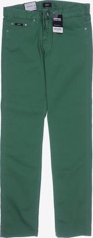 BOSS Black Pants in 33 in Green: front