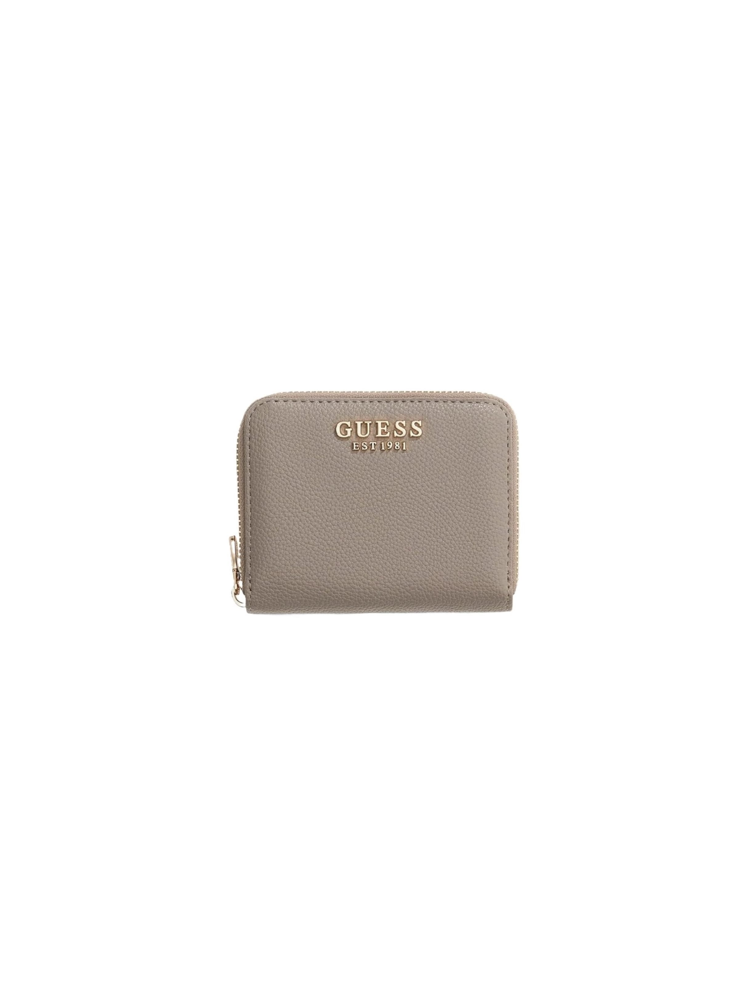 GUESS Wallet 'BG7459137' in Beige: front