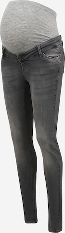 MAMALICIOUS Slim fit Jeans in Grey: front