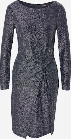 Robe Vera Mont en argent : devant