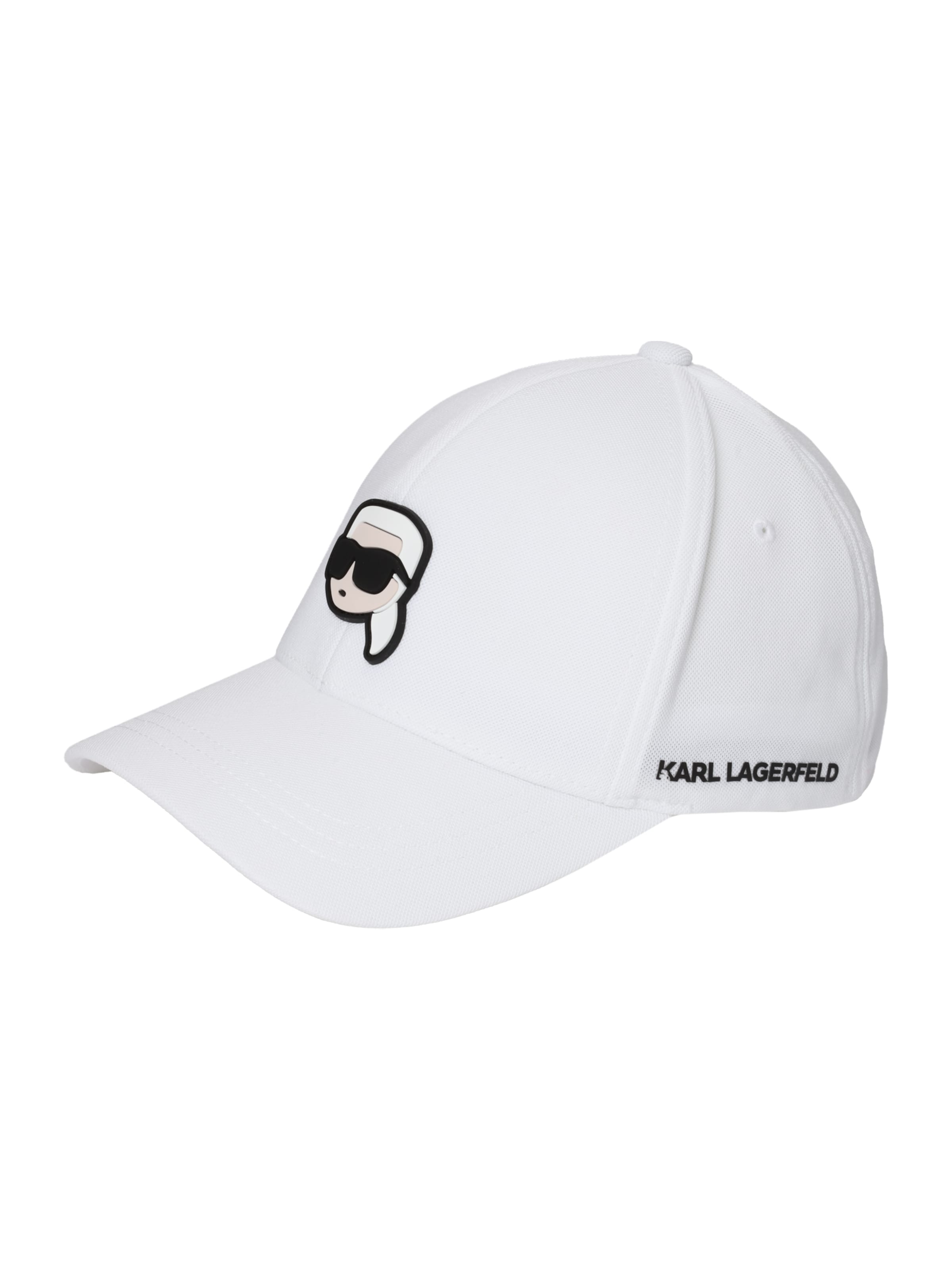 Karl Lagerfeld Lippalakki värissä valkoinen: etupuoli