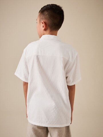 Next Средняя посадка Рубашка в Белый