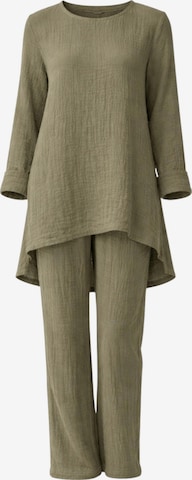 Tenue d'intérieur 'Ayda Modest' WENOR en vert : devant