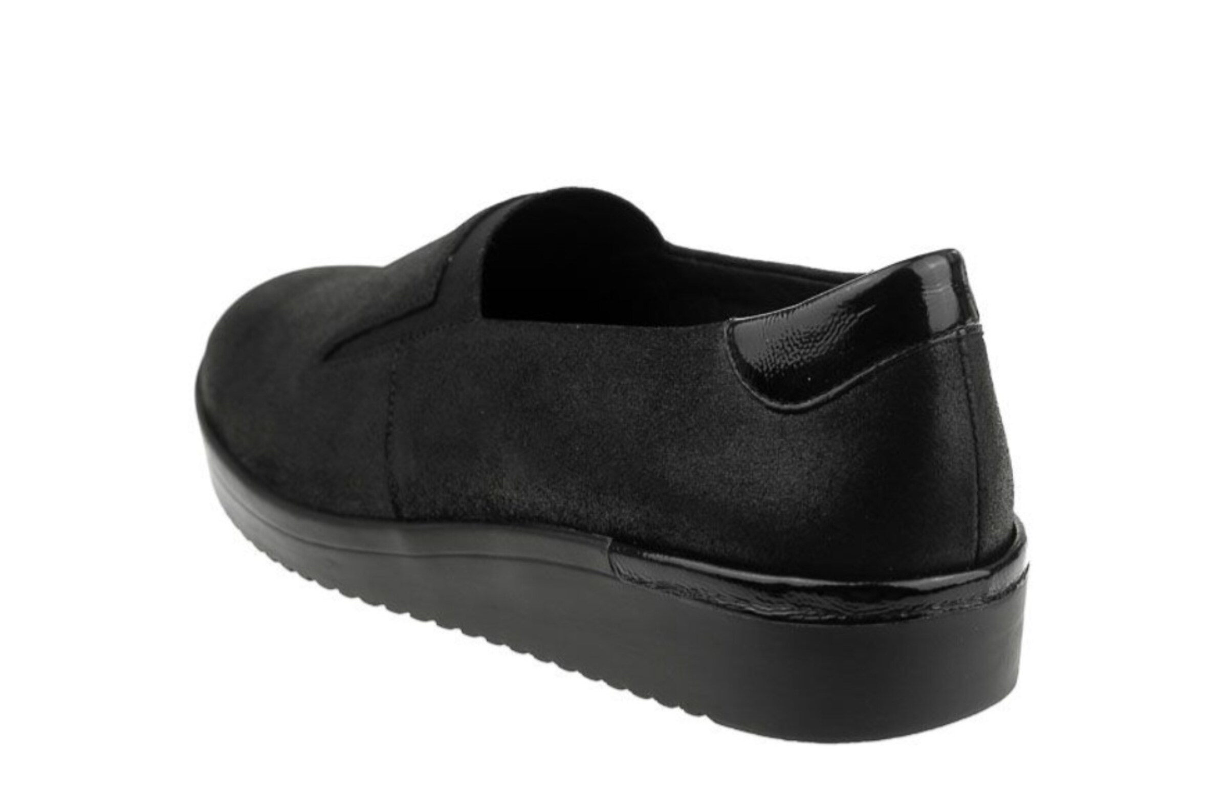 SOLIDUS Classic Flats in Black