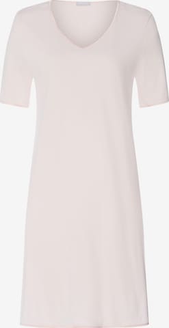 Hanro Nightgown 'Cotton Silk' in Pink: front