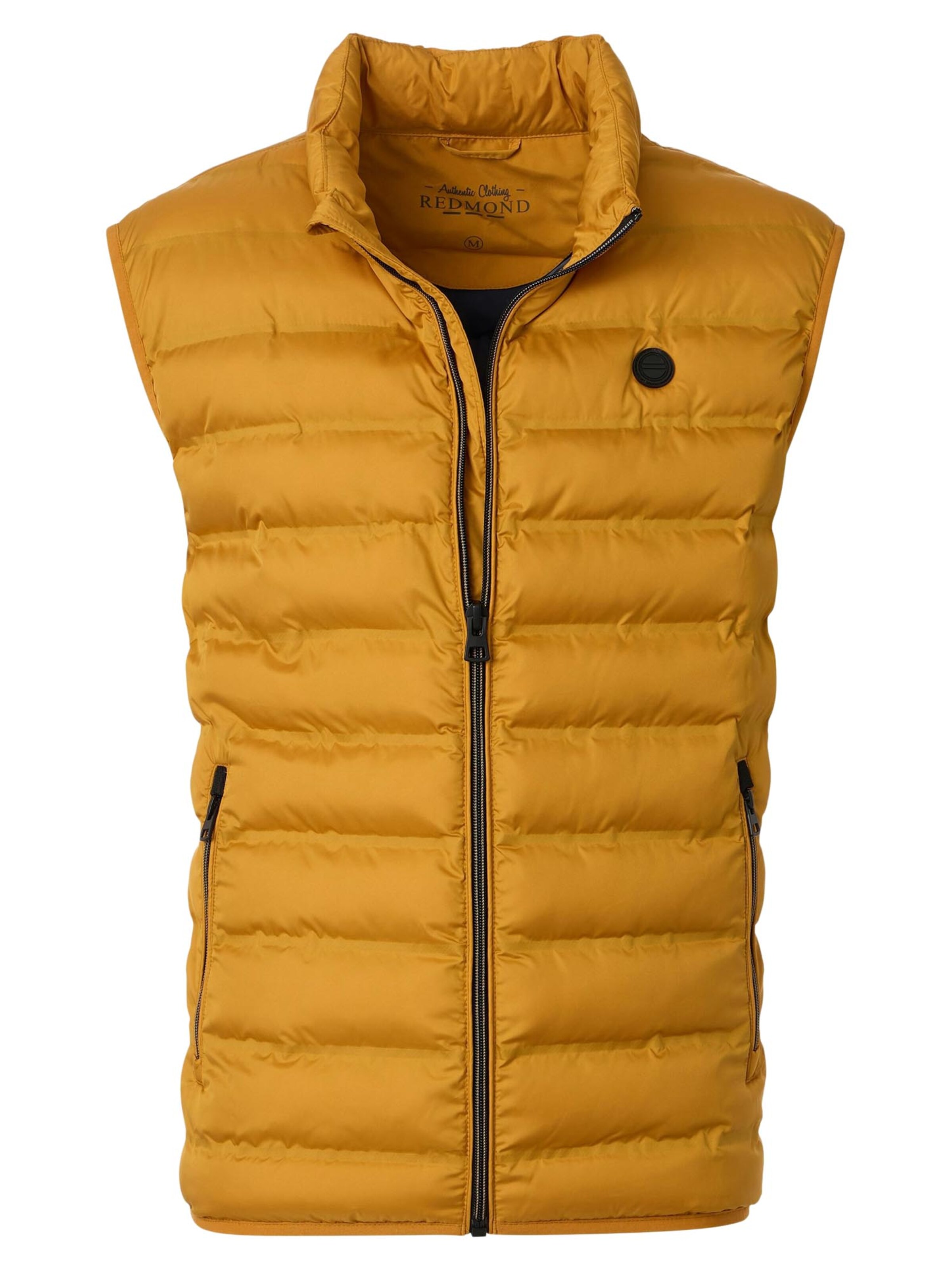 redmond Vest 'Basic' in Yellow: front