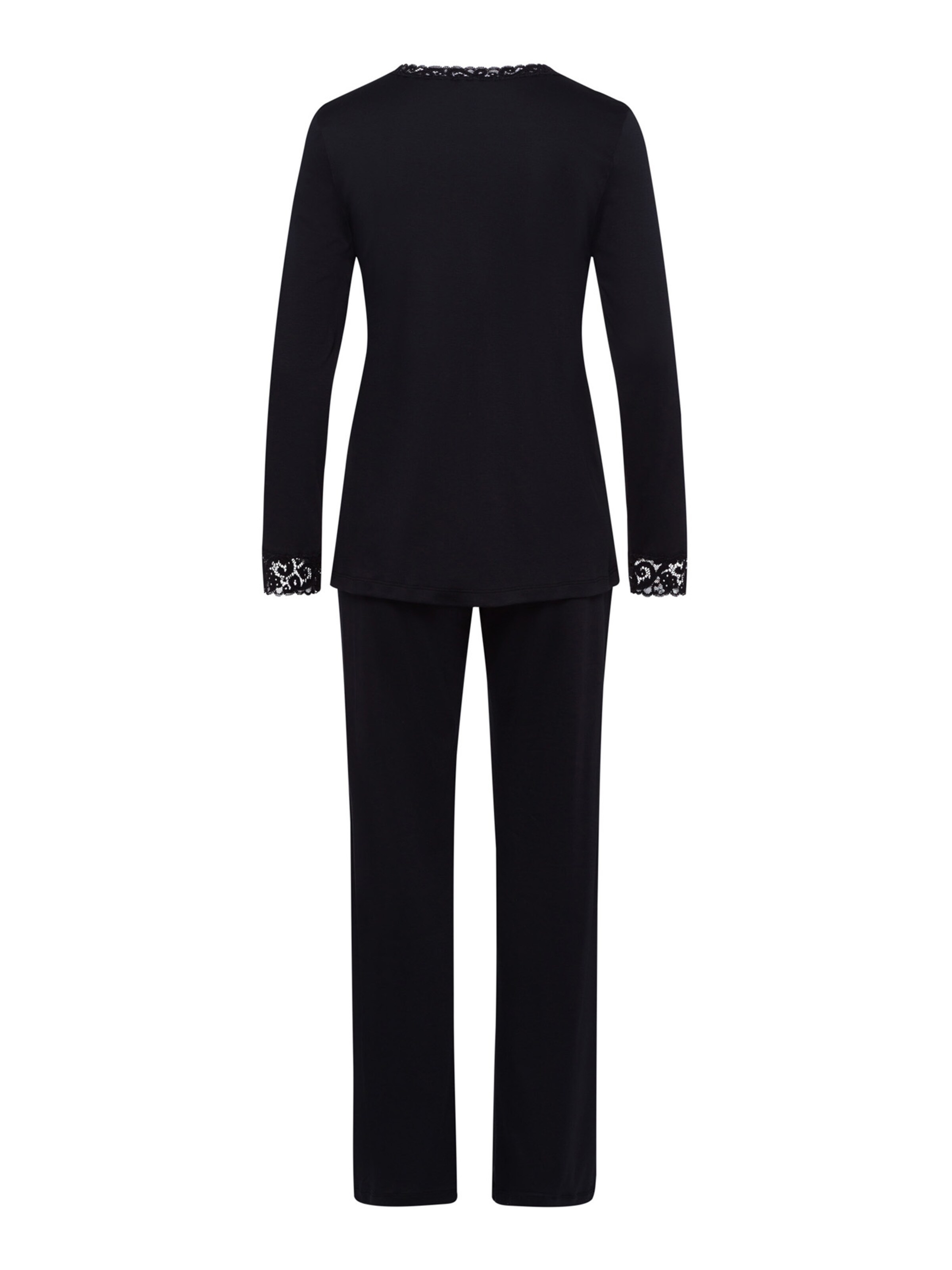 Hanro Pajama ' Moments ' in Black