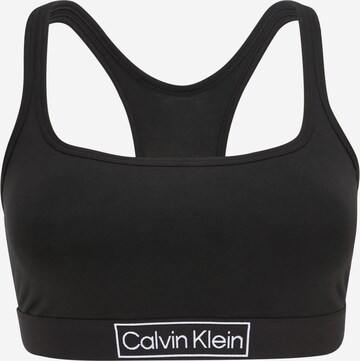 Calvin Klein Underwear Plus Bustier BH in Zwart: voorkant