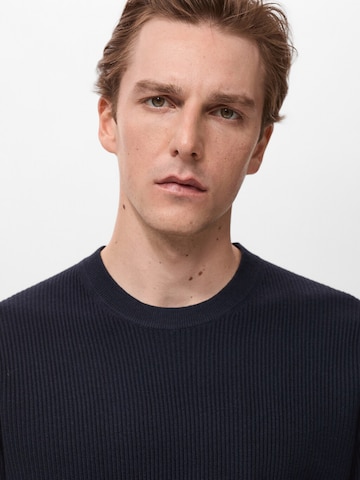 MANGO MAN Sweater 'ANTIGUA' in Blue