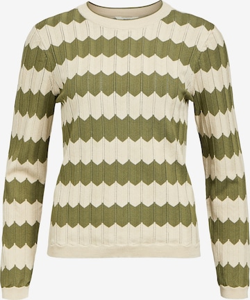 OBJECT Trui 'OBJebba' in Beige: voorkant