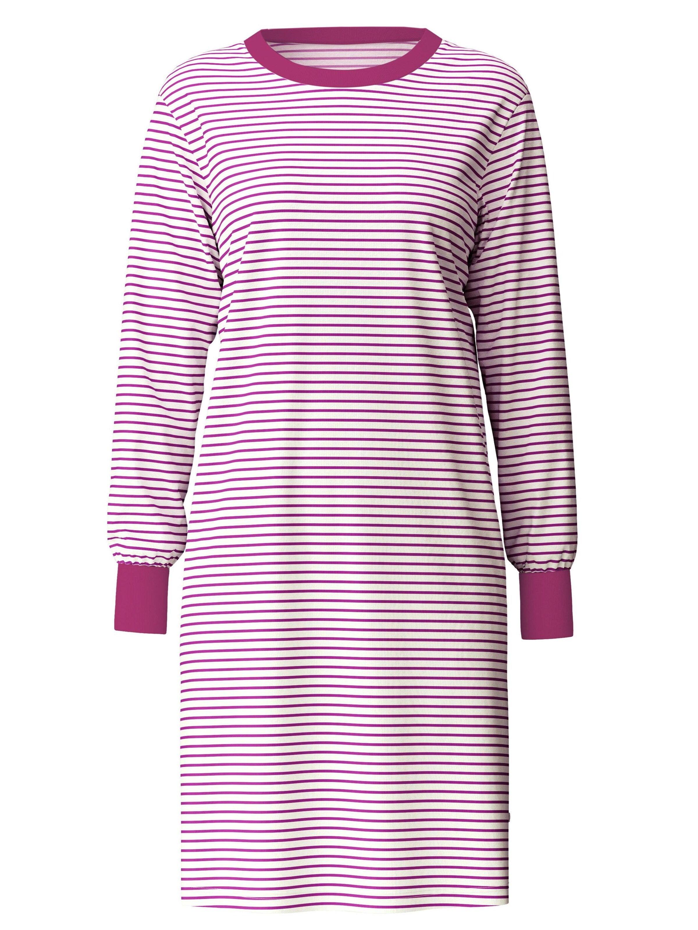 Camicia da notte 'Cotton Special' di CALIDA in lilla: frontale