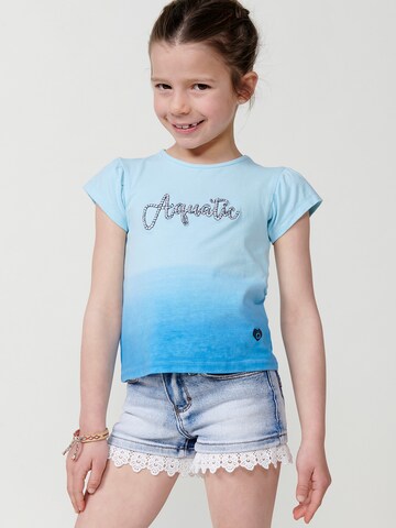 Maglietta di KOROSHI in blu: frontale