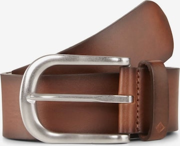 Ceinture 'JOE' TOM TAILOR DENIM en marron : devant