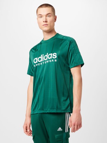 T-Shirt fonctionnel 'Tiro' ADIDAS SPORTSWEAR en vert : devant