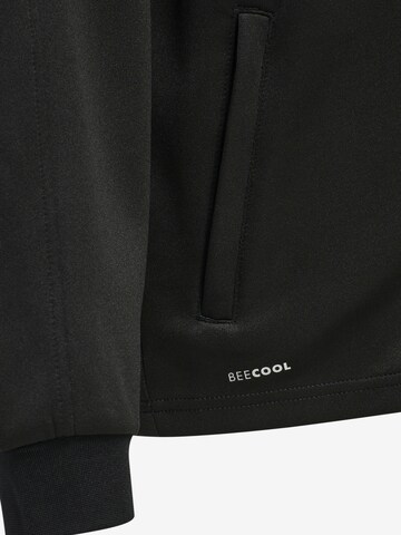 Hummel Athletic Zip-Up Hoodie in Black