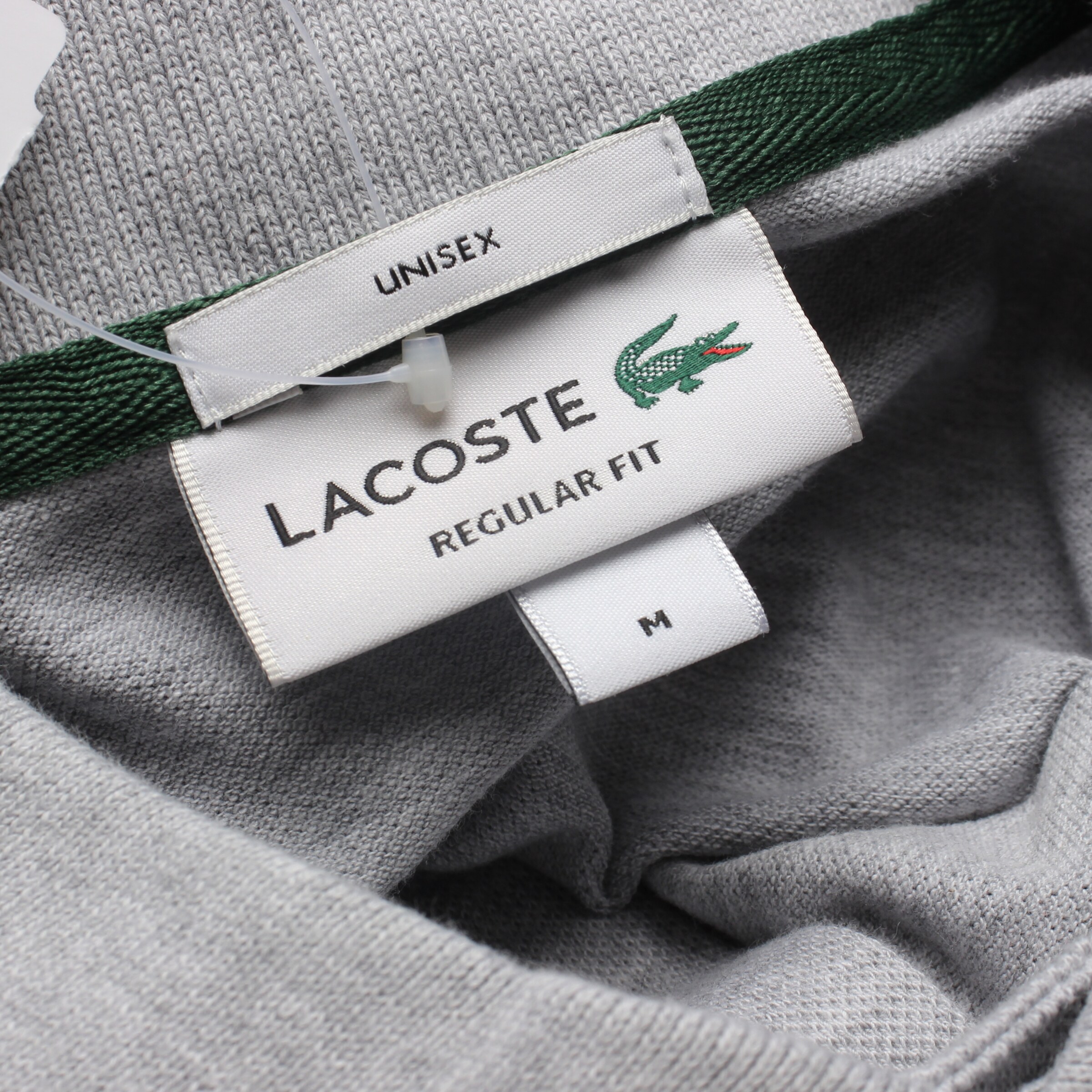 LACOSTE Top & Shirt in M in Grey
