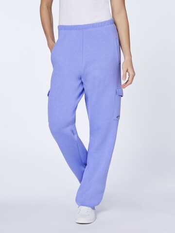 CHIEMSEE Loosefit Hose in Blau: Vorderseite