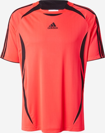 raudona ADIDAS ORIGINALS Marškinėliai 'Teamgeist Adicolor': priekis