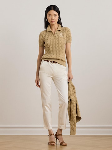 Lauren Ralph Lauren Pulover 'NATRISSA' | bež barva