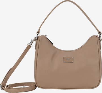 JOOP! Jeans - Mala de ombro 'Cofano Annelie' em bege: frente