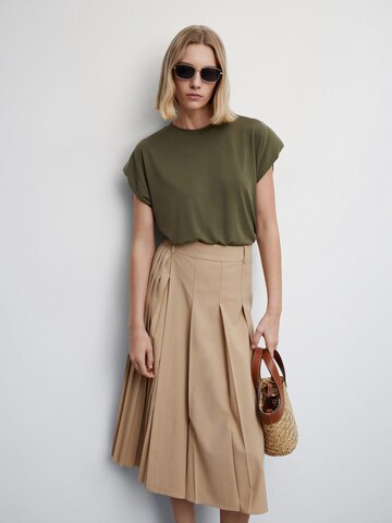 MANGO Shirt 'JADE' in Groen