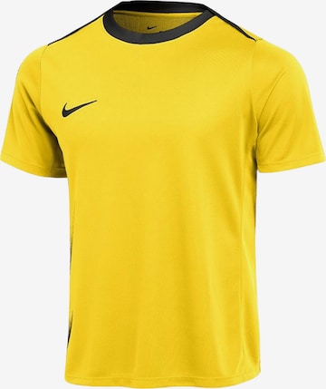 NIKE Performance shirt in Yellow: front